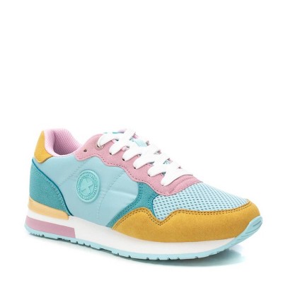 Женские кроссовки XTI Women's Multicolored Casual Sneakers 144061 Aqua 6 — фото 2
