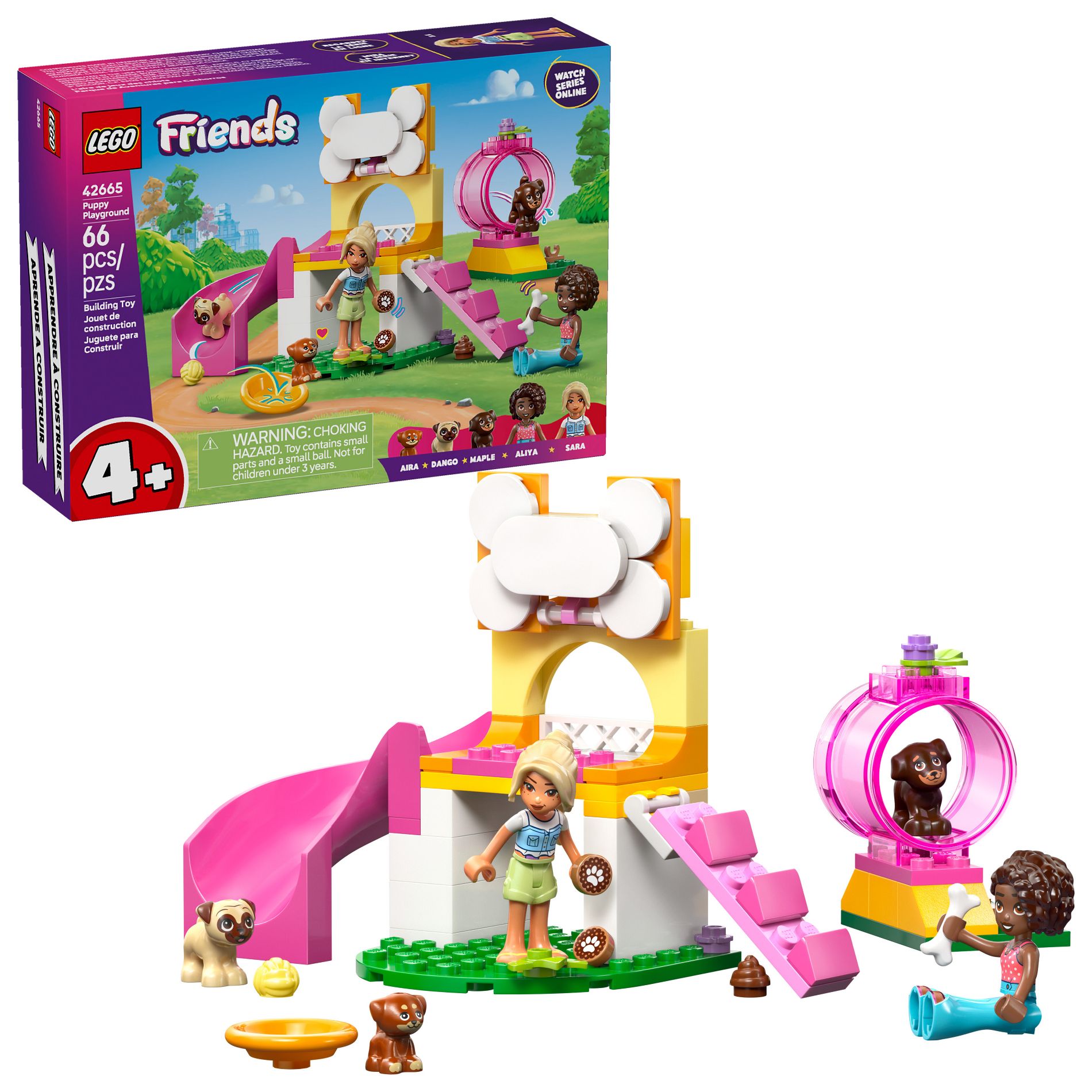 LEGO Friends Puppy Playground Building Toy 42665