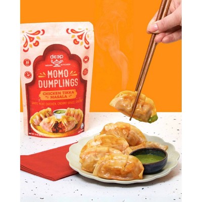 Deep Indian Kitchen Frozen Chicken Tikka Masala Momo Dumplings - 7.8oz