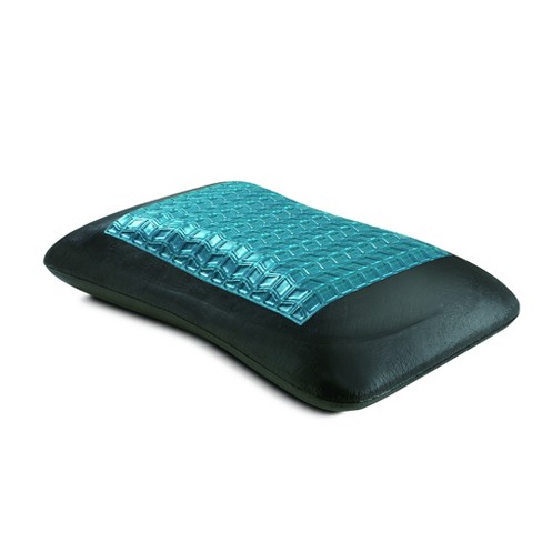 Dr. Pillow Charcoaled Memory Pillow With Cooling Gel Layer Blue Target