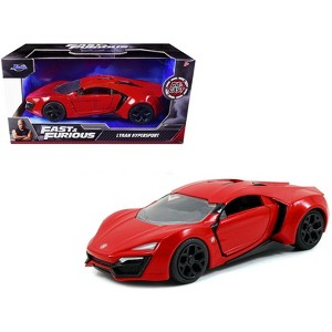 Lykan Hypersport Red "Fast & Furious 7" (2015) Movie 1/32 Diecast Model Car by Jada - 1 of 3
