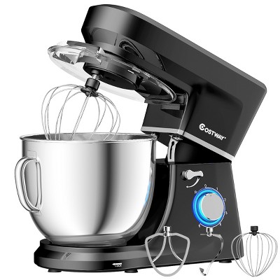 Tilt-Head Stand Mixer 7.5 Qt 6 Speed 660W with Dough Hook, Whisk & Beater