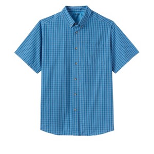 KingSize Short Sleeve Wrinkle Resistant Sport Shirt - 1 of 4