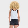 Girls' Scoop Neck Seamless Ringer Tank Top - art class™ - 2 of 3