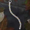 Ross-Simons Byzantine Bracelet in Sterling Silver and 14kt Yellow Gold - 4 of 4