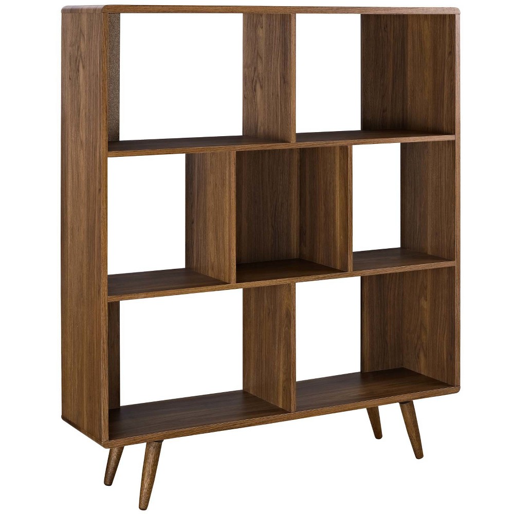 Photos - Garden & Outdoor Decoration Modway 52" Realm Bookshelf Walnut  