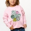 The Juniper Shop Lucky Smiley Disco Toddler Graphic Sweatshirt - 2 of 3