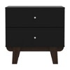 Kincaid Wood 2 Drawer Nightstand - Hillsdale Furniture - 3 of 4