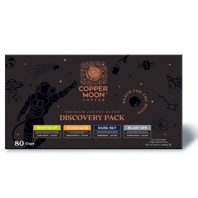 Copper Moon Coffee Brewers Discovery Variety Pack - 80ct