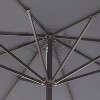 WestinTrends 9 Ft Outdoor Patio Market Table Umbrella with Square Concrete Base - 4 of 4