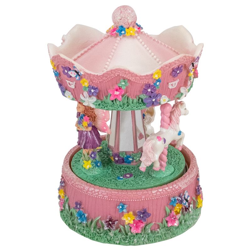 Northlight Children's Magical Fairy Animated Musical Carousel - 6.5", 5 of 7