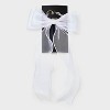 Girls' Ruffled Organza Bow Hair Clips - art class™ White: Fashion Accessory for All Hair Types, Polyester Material - 3 of 4