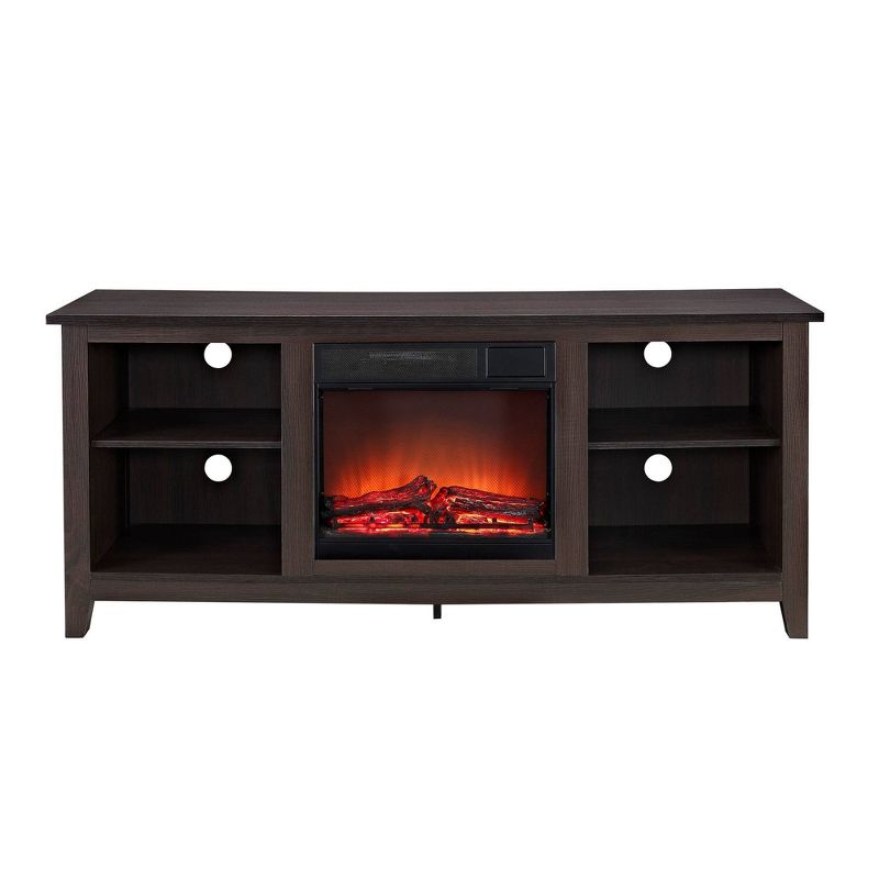 Ackerman Modern Transitional Fireplace TV Stand for TVs up to 65" - Saracina Home, 4 of 9