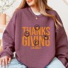 S.W.Smiley Thanksgiving Distressed - Women's Graphic Sweatshirt - 3 of 4