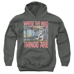 Boys’ Where The Wild Things Are Cover Hooded Sweatshirt - 1 of 4