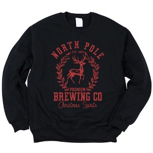 Simply Sage Market Women's Graphic Sweatshirt North Pole Brewing Co. - 1 of 2