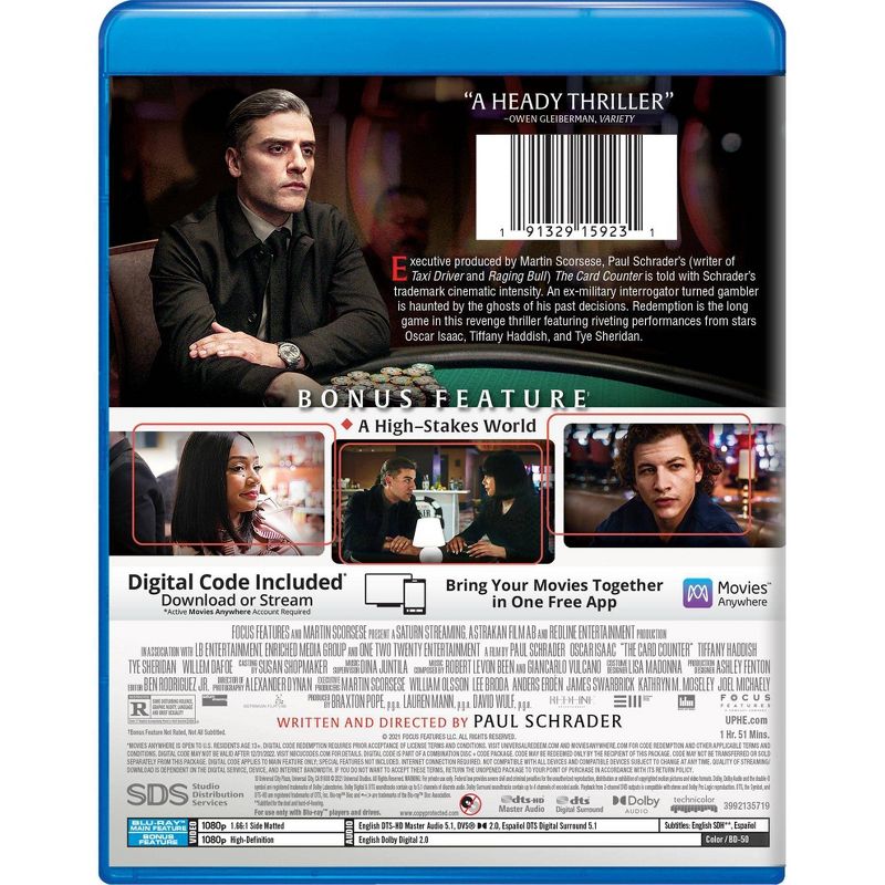 The Card Counter (Blu-ray), 3 of 4
