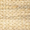 Imperial Shade Set of 2 Drum Lamp Shades Woven Seagrass Small 10" Top x 12" Bottom x 8.25" High Spider Harp and Finial Fitting - 2 of 4