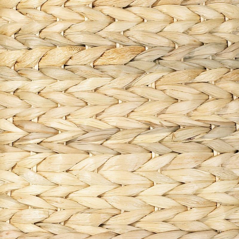 Imperial Shade Set of 2 Drum Lamp Shades Woven Seagrass Small 10" Top x 12" Bottom x 8.25" High Spider Harp and Finial Fitting, 3 of 8