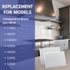 Nispira Replacement Aluminum Grease Filter Compatible with Broan NuTone NY NV Range Hoods. Compared to Part BP29. 2 Filters - 4 of 4