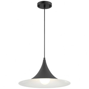 Access Lighting Costa 1 - Light Pendant in  Matte Black - 1 of 4