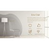 Kumasinova 18.9" Modern PU Leather Dining Chairs,Set of 2/4,High Back Armless Chairs with C-Shaped Silver Metal Legs for Dining Room&Kitchen - 4 of 4