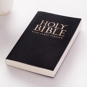 KJV Budget Gift & Award Soft Cover Black - (Paperback) - 1 of 1