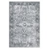Vintage Area Rug 6x9 Washable Non Slip Distressed Carpet Foldable Ultra Soft Traditional Floor Cover Low Pile Lightweight Oriental Throw Rug - 4 of 4
