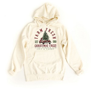 Simply Sage Market Women's Graphic Hoodie Farm Fresh Cut and Carry - 1 of 3