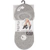 Memoi Women's 7 Pair Pack Cotton Blend No Show Sneaker Liners - 2 of 2