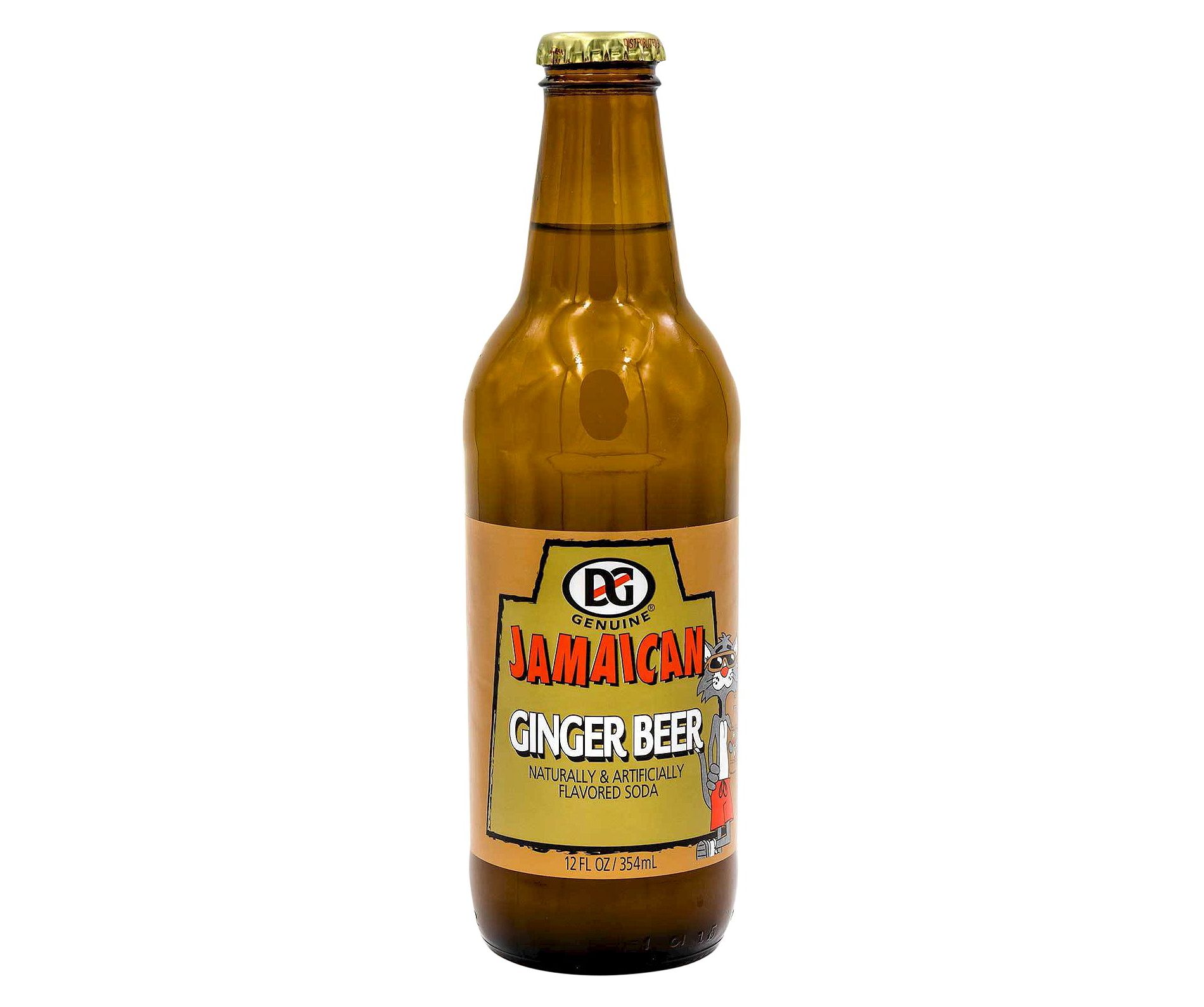 DG Jamaican Ginger Beer Soda - 12 fl oz