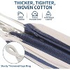 Double Hammock with Steel Stand - 2 Person Hammock Bed Indoor Outdoor, Brazilian-Style, with Carry Bag, 450lb Capacity, Portable & Easy Assembly - 4 of 4