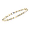 Pure Collection by Ross-Simons Italian Sterling Silver and 18kt Gold Vermeil Jewelry Set: 3 3-5mm Bead Stretch Bracelets - 3 of 4