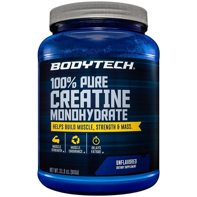 BodyTech Creatine Monohydrate - Supports Muscle Endurance, Strength & Mass, Unflavored, 1 of 4