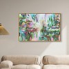 Art Remedy Vision of Greens Green Abstract Wall Art Framed - 2 of 4