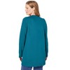 Woman Within Plus Size Cotton Cable Knit Cardigan Sweater - 3 of 4