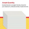 School Smart Skip-A-Line Ruled Paper, 10-1/2 x 8 Inches, 500 Sheets - 4 of 4