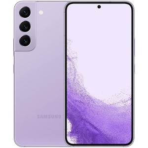 Manufacturer Refurbished Samsung Galaxy S22 5G S901U (Fully Unlocked) 128GB Bora Purple (Excellent) - 1 of 4
