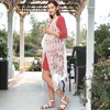 Anna-Kaci Women's Floral Lace Boho Crochet Long Line Cardi Vest for Casual Looks - 4 of 4
