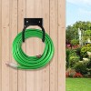 Garden Hose Hanger Wall Mount,Heavy Duty Metal Water Hose Reel for Outdoor Yard Garden Hose Storage - 2 of 4