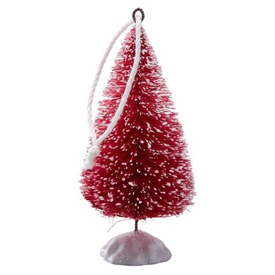 The Lakeside Collection Sets of 2 Bottlebrush Tree Ornaments