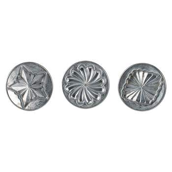 Nordic Ware Silver Pretty Pleated Cookie Stamps