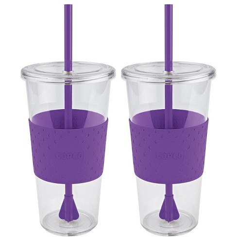 Owala 24oz Stainless Steel Straw Tumbler - Electric Orchid : Target