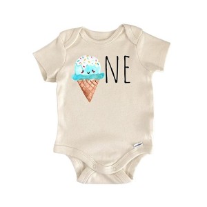 Ice Cream Birthday 1st One - Baby Boy Girl Clothes Infant Onesie® Funny Cute Newborn GS1 - 1 of 1