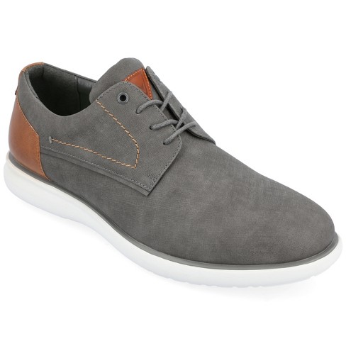 Vance Co. Kirkwell Lace-up Casual Derby, Grey 10 : Target