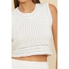 Women's Marella Crochet Top - LUCY PARIS - 3 of 4