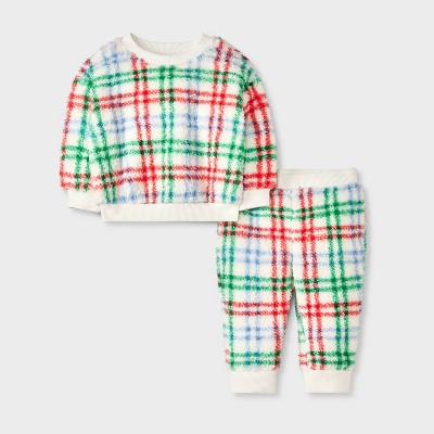 Baby Shearling Top & Bottom Set - Cat & Jack™