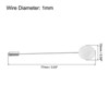 Unique Bargains Metal Decorative DIY Women's Clothing Dress Round Sewing Brooch Pins 60 Pcs - 2 of 4