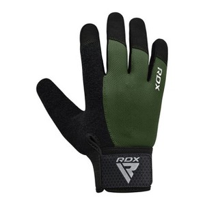 RDX Sports W1F Full Finger Gym Workout Gloves - Enhanced Grip and Support for Strength Training, CrossFit, Bodybuilding, Powerlifting, Workout Gloves - 1 of 4