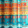 Lush Décor Boho Watercolor Border Window Curtain Panels Turquoise/Multi 52X84 Set - 2 of 4